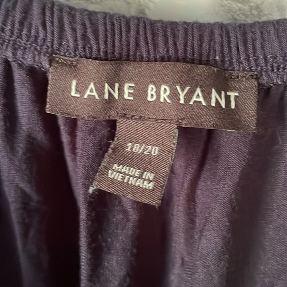 Lane Bryant 18/20 Navy knit top - Picture 2 of 7